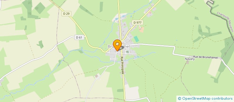 localisation de l'entreprise MONSIEUR BRUNO LEFORT  BRUNEHAMEL