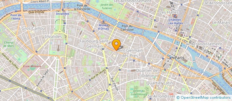 localisation de l'entreprise MONSIEUR BRUNO LEGASSE  PARIS