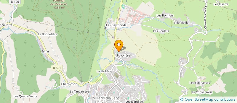 localisation de l'entreprise MONSIEUR BRUNO LEGEARD  LANS-EN-VERCORS