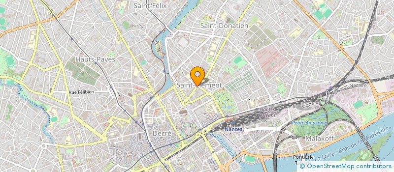 localisation de l'entreprise MONSIEUR BRUNO LEGER à NANTES