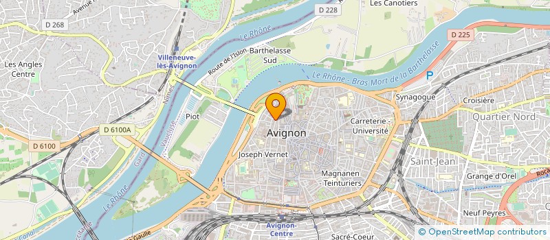 localisation de l'entreprise MONSIEUR BRUNO LEGOEUIL  AVIGNON