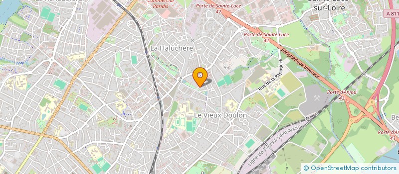 localisation de l'entreprise MONSIEUR BRUNO LEGOUAN à NANTES