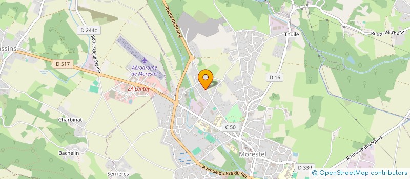 localisation de l'entreprise MONSIEUR BRUNO LEGRAND  LEPIN-LE-LAC