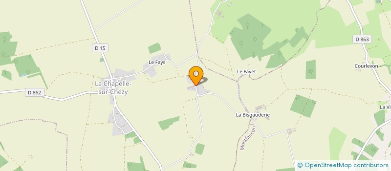localisation de l'entreprise MONSIEUR BRUNO LEGRAND à LA CHAPELLE-SUR-CHEZY