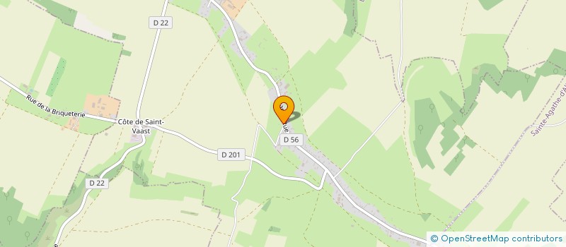 localisation de l'entreprise MONSIEUR BRUNO LEGRAND  NOTRE-DAME-D'ALIERMONT