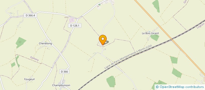 localisation de l'entreprise MONSIEUR BRUNO LEGRAND à GOHORY