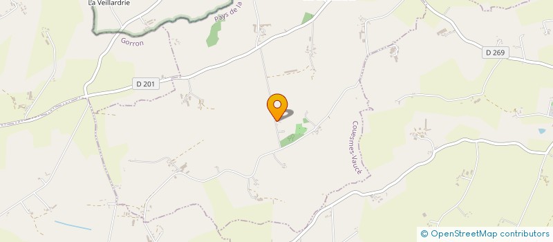 localisation de l'entreprise MONSIEUR BRUNO LEGRIS  COUESMES-VAUCE