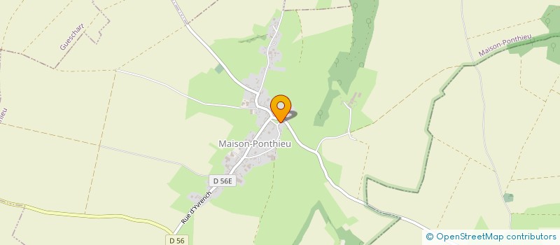 localisation de l'entreprise MONSIEUR BRUNO LEGRIS  MAISON-PONTHIEU