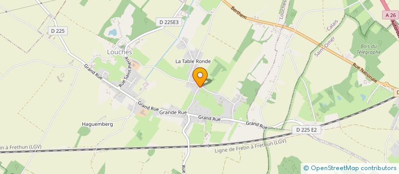 localisation de l'entreprise MONSIEUR BRUNO LEGROS  LOUCHES