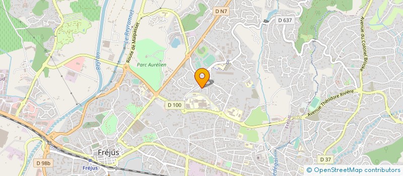 localisation de l'entreprise MONSIEUR BRUNO LEKEUX à FREJUS