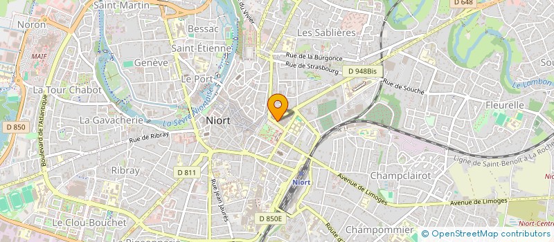 localisation de l'entreprise MONSIEUR BRUNO LELONG à NIORT