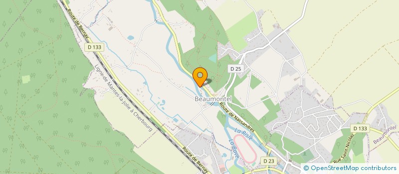 localisation de l'entreprise MONSIEUR BRUNO LEMARCHAND à NASSANDRES SUR RISLE