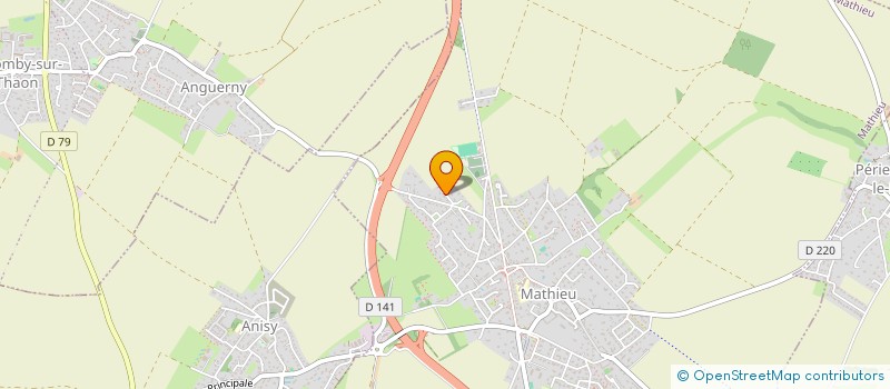 localisation de l'entreprise MONSIEUR BRUNO LEMESLE  MATHIEU