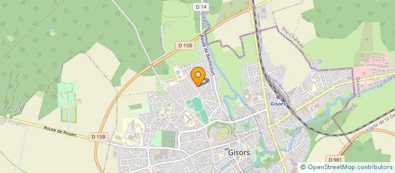 localisation de l'entreprise MONSIEUR BRUNO LEMOS CERQUEIRA  GISORS