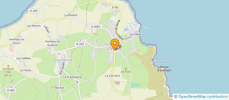 localisation de l'entreprise MONSIEUR BRUNO LENEPVEU à LA HAGUE