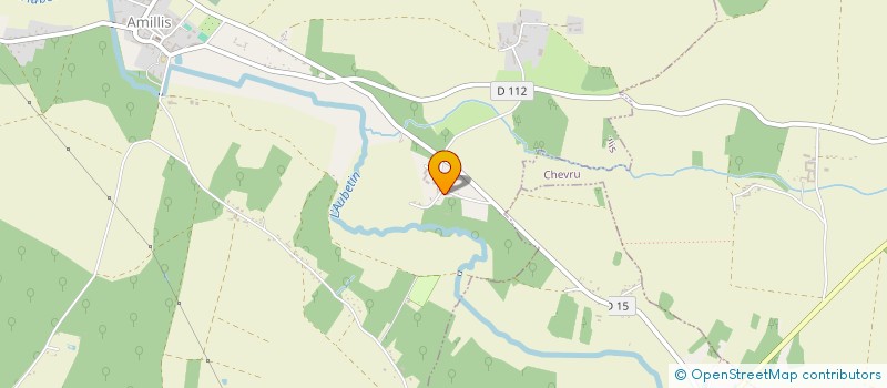 localisation de l'entreprise MONSIEUR BRUNO LENOIR  AMILLIS