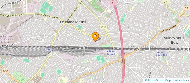 localisation de l'entreprise MONSIEUR BRUNO LEONARDI à LE BLANC-MESNIL