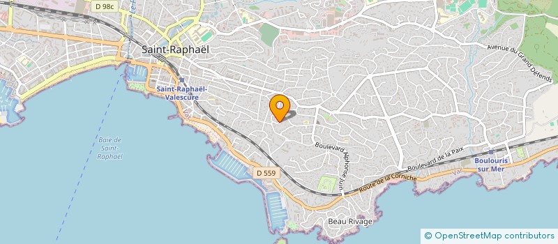 localisation de l'entreprise MONSIEUR BRUNO LEONETTI à SAINT-RAPHAEL
