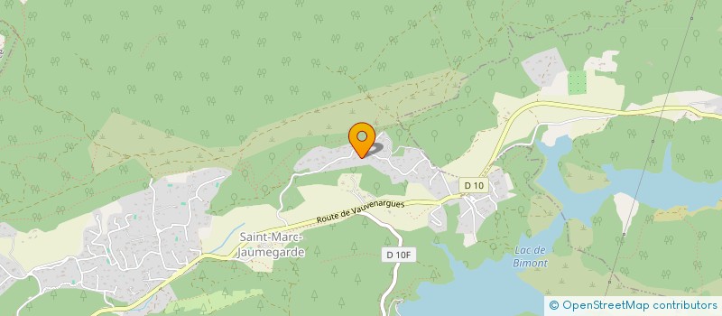 localisation de l'entreprise MONSIEUR BRUNO LEPELTIER  SAINT-MARC-JAUMEGARDE