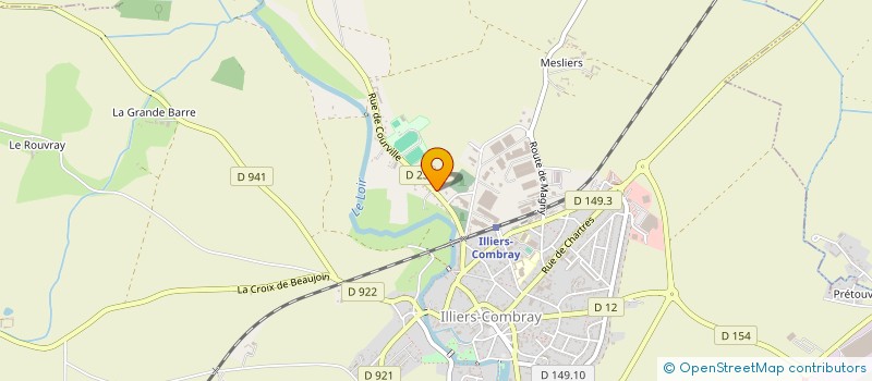 localisation de l'entreprise MONSIEUR BRUNO LEPICIER à ILLIERS-COMBRAY
