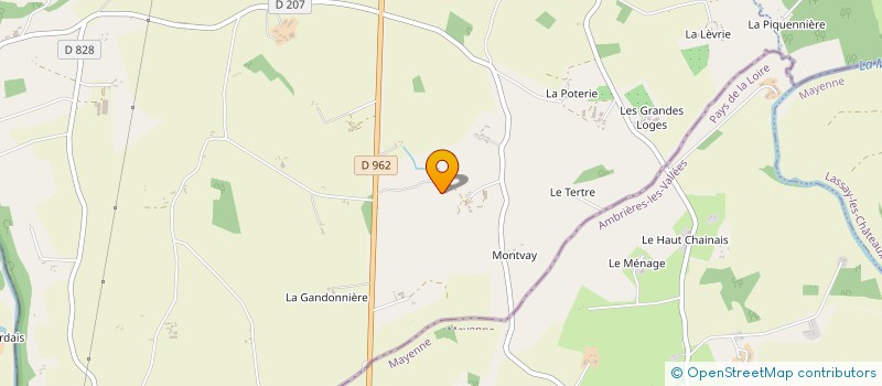 localisation de l'entreprise MONSIEUR BRUNO LERALLU à CEAUCE