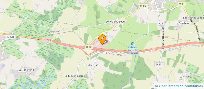 localisation de l'entreprise MONSIEUR BRUNO LERAY  PELLERIN (LE)