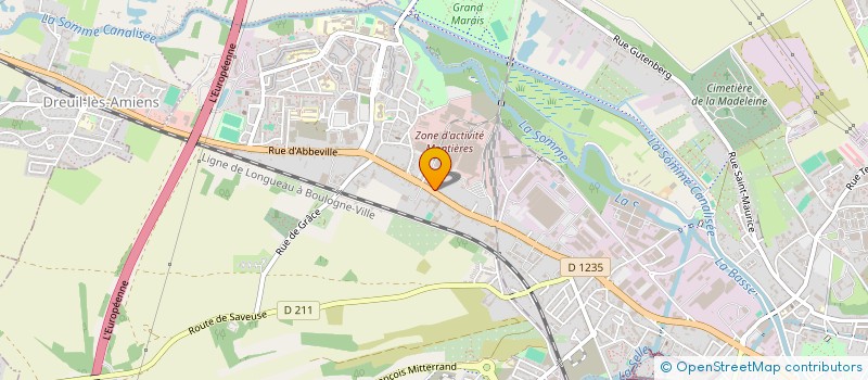 localisation de l'entreprise MONSIEUR BRUNO LEROUX à AMIENS