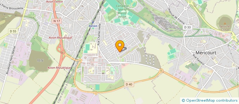 localisation de l'entreprise MONSIEUR BRUNO LEROUX à AVION