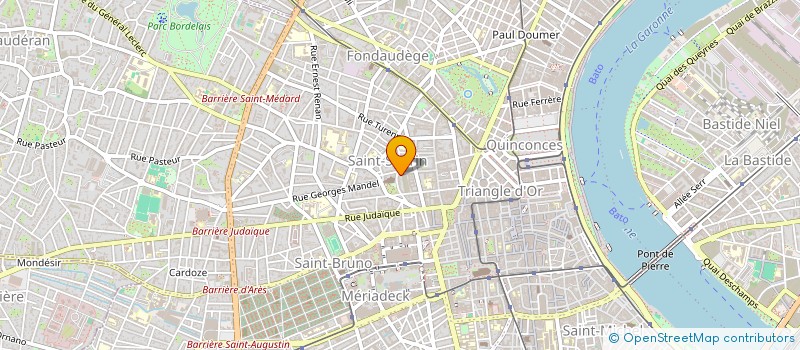 localisation de l'entreprise MONSIEUR BRUNO LEROY  BORDEAUX