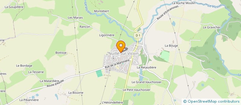 localisation de l'entreprise MONSIEUR BRUNO LEROY  NUILLE-SUR-VICOIN