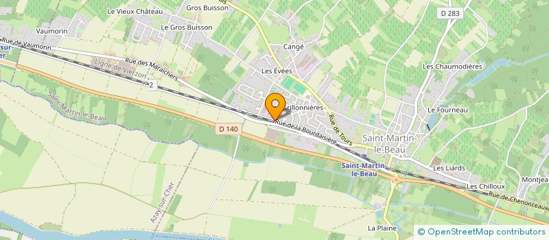 localisation de l'entreprise MONSIEUR BRUNO LESCAN  SAINT-MARTIN-LE-BEAU