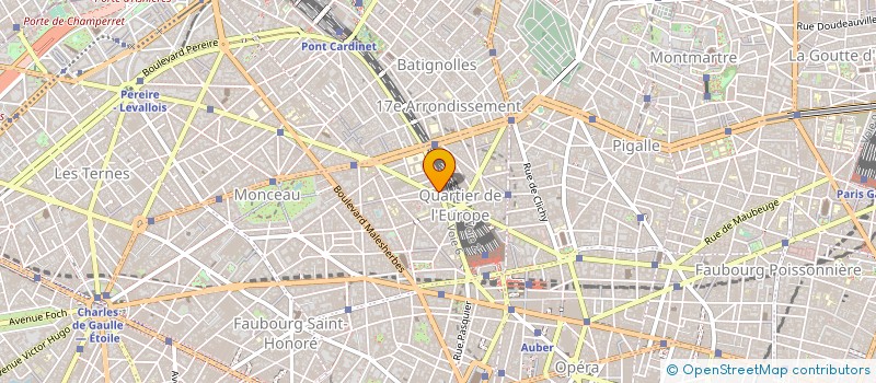 localisation de l'entreprise MONSIEUR BRUNO LESCENE à PARIS