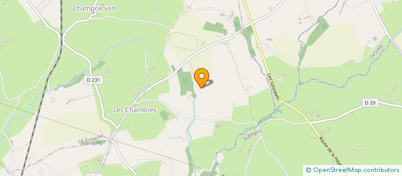 localisation de l'entreprise MONSIEUR BRUNO LESELLIER  LE GRIPPON