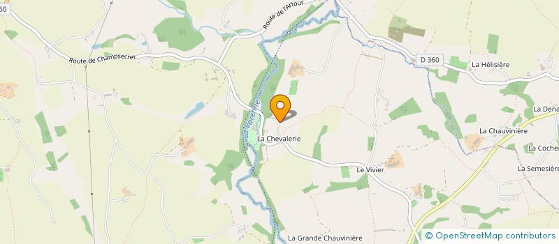 localisation de l'entreprise MONSIEUR BRUNO LEVERRIER à DOMFRONT-EN-POIRAIE