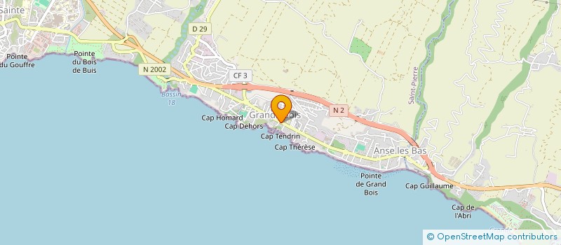 localisation de l'entreprise MONSIEUR BRUNO LEVIEUX à SAINT-PIERRE