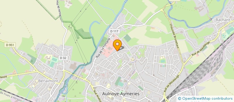 localisation de l'entreprise MONSIEUR BRUNO LIENARD à AULNOYE-AYMERIES