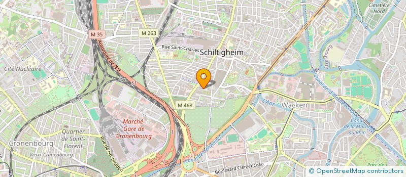 localisation de l'entreprise MONSIEUR BRUNO LIVERNAIS  SCHILTIGHEIM