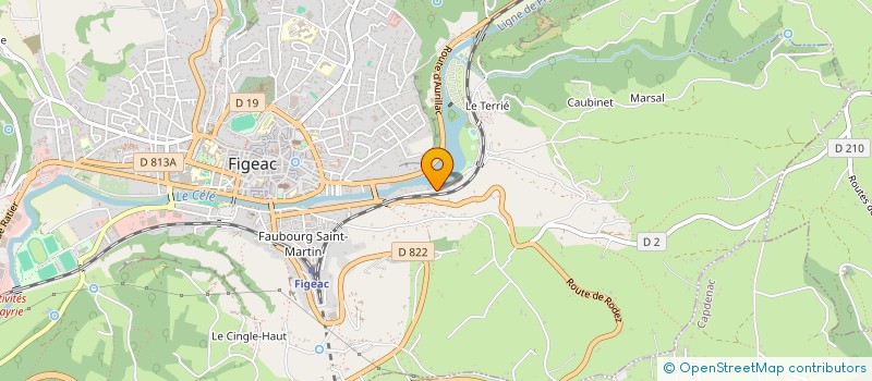 localisation de l'entreprise MONSIEUR BRUNO LOBREAU  BEDUER