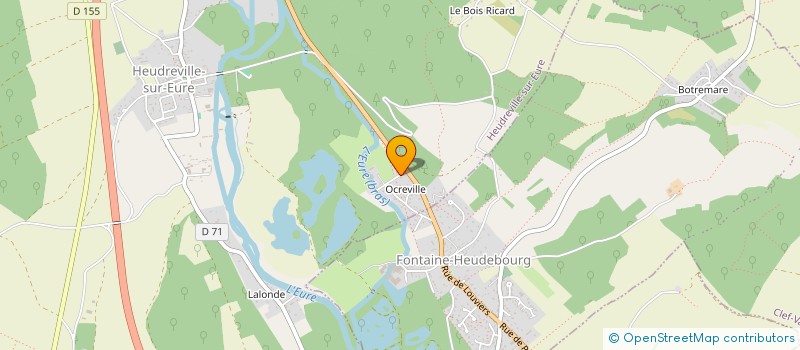 localisation de l'entreprise MONSIEUR BRUNO LOCHON  HEUDREVILLE-SUR-EURE