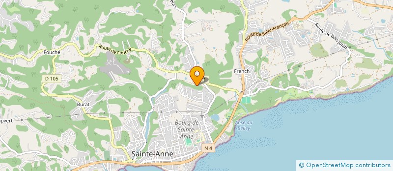 localisation de l'entreprise MONSIEUR BRUNO LOISEAU à SAINTE-ANNE