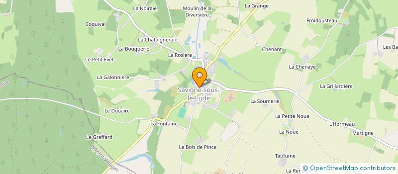 localisation de l'entreprise MONSIEUR BRUNO LOISTRON  SAVIGNE-SOUS-LE-LUDE