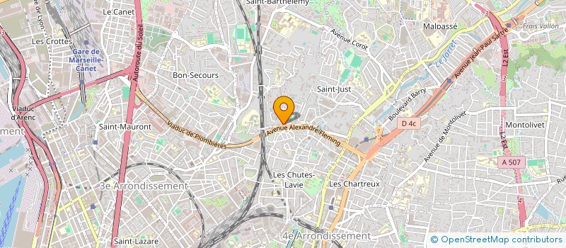 localisation de l'entreprise MONSIEUR BRUNO LONCZKOR à MARSEILLE