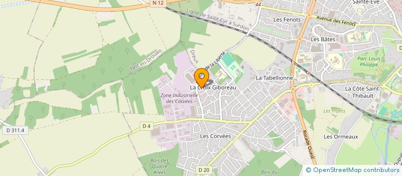localisation de l'entreprise MONSIEUR BRUNO LONGNY à VERNOUILLET