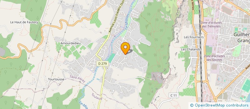 localisation de l'entreprise MONSIEUR BRUNO LONGUEPEE  SAINT-PERAY