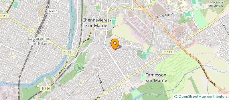 localisation de l'entreprise MONSIEUR BRUNO LOPES  ORMESSON-SUR-MARNE