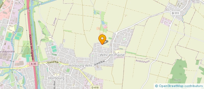 localisation de l'entreprise MONSIEUR BRUNO LOPES TIAGO  HORBOURG-WIHR