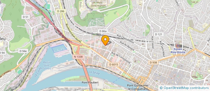 localisation de l'entreprise MONSIEUR BRUNO LORIOT à ROUEN