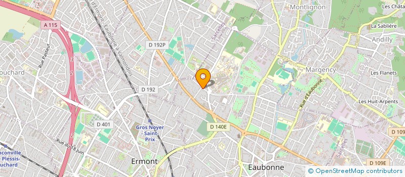 localisation de l'entreprise MONSIEUR BRUNO LOUIS à EAUBONNE