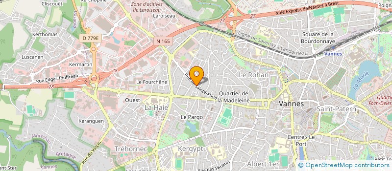 localisation de l'entreprise MONSIEUR BRUNO LOUVOIS à VANNES