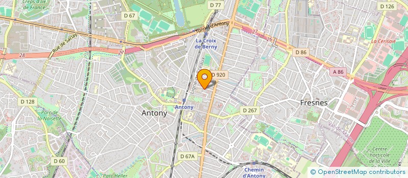 localisation de l'entreprise MONSIEUR BRUNO LOUZADA  LE BLANC-MESNIL